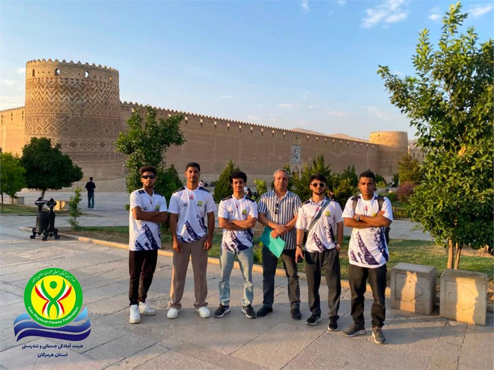 اعزام تیم کلستنیکس هیئت آمادگی جسمانی هرمزگان به مسابقات قهرمانی کشور